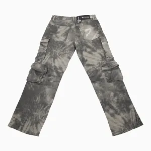 Men's Baggy Fit Cargo Jeans Pant