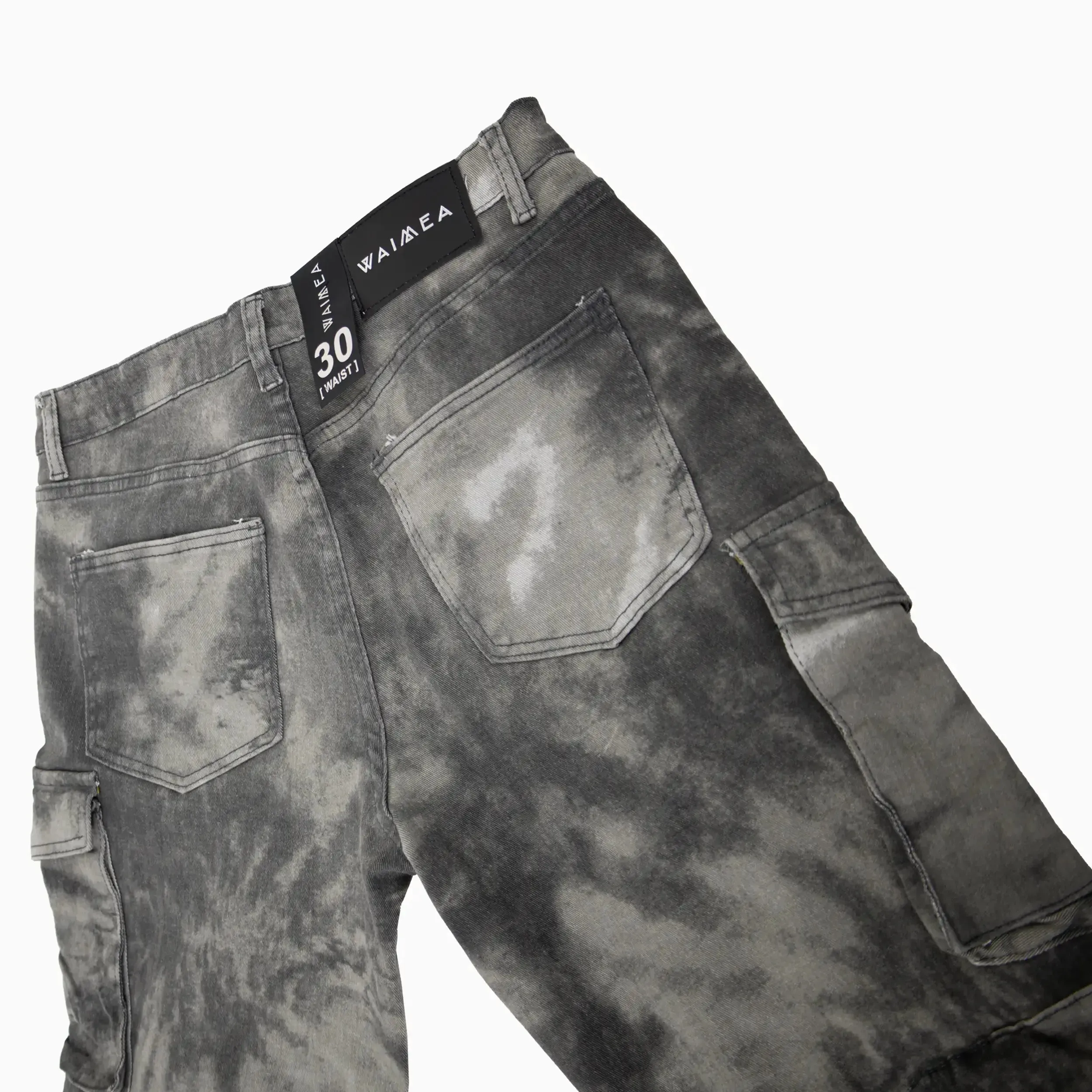 Men's Baggy Fit Cargo Jeans Pant