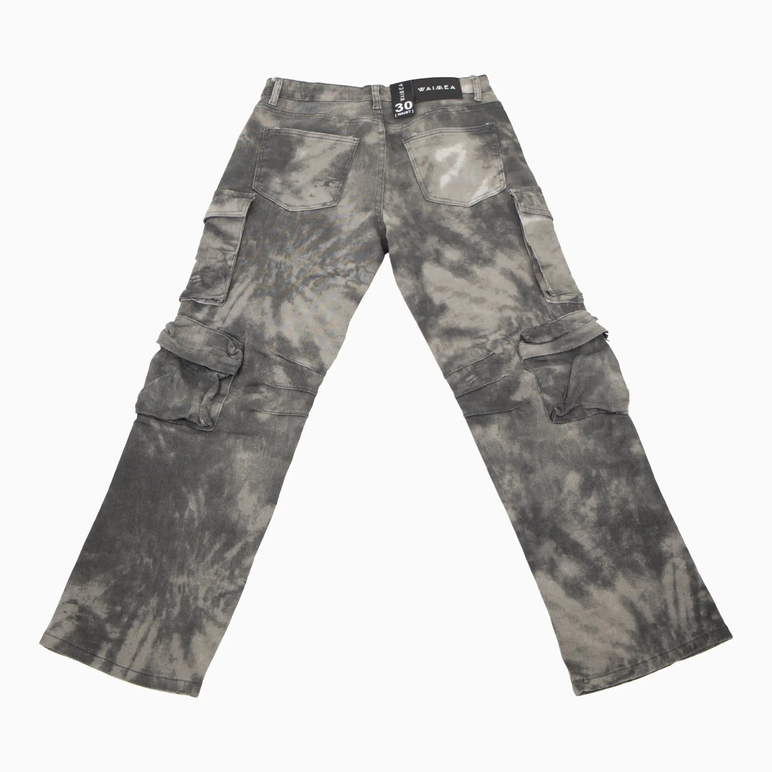 Men's Baggy Fit Cargo Jeans Pant
