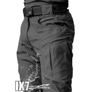 Men's Cargo Pants Combat Cargo Trousers Multi-pocket Waterproof Wear-resistant Casual Training Overalls Clothing
