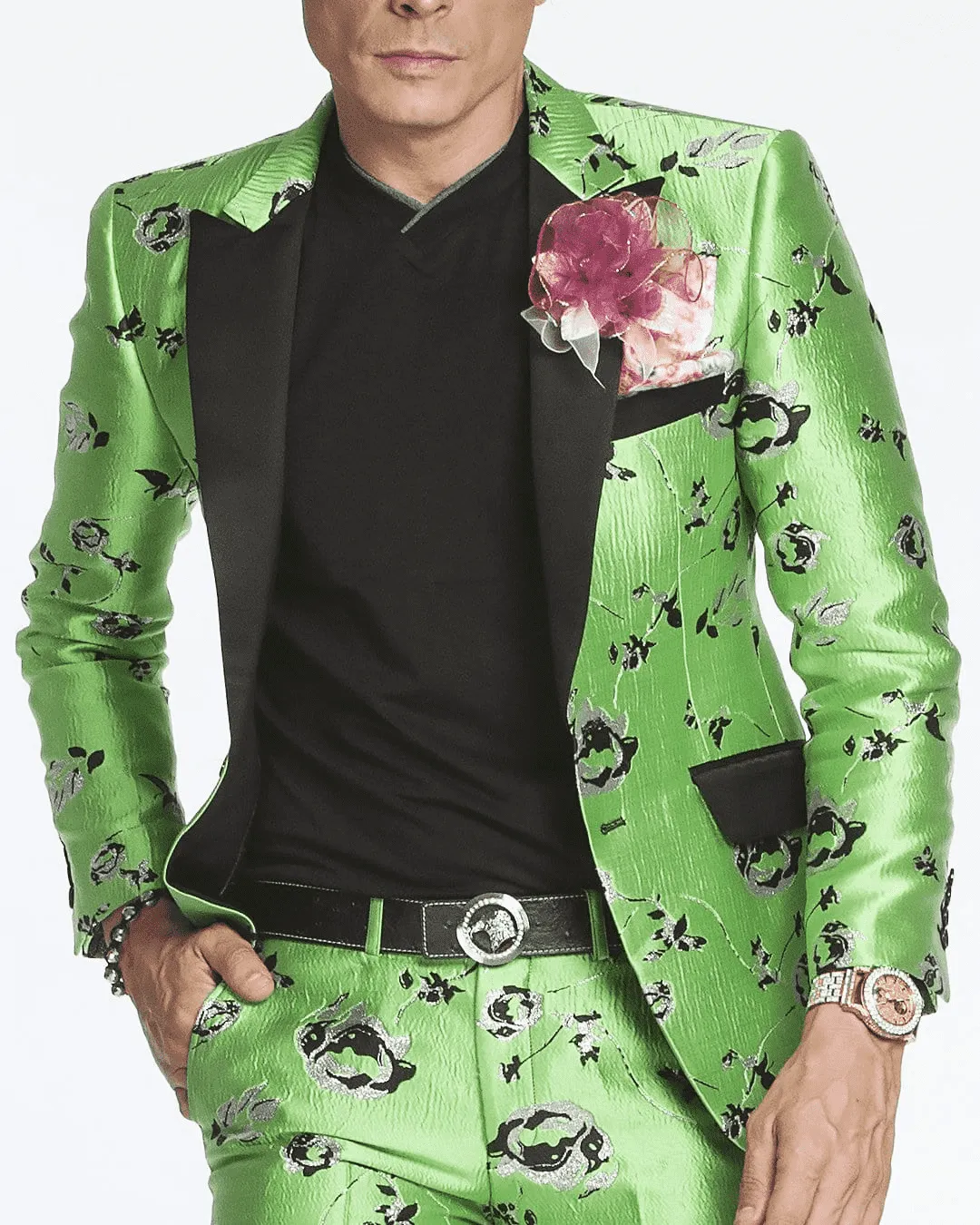 Men's Fashion Blazer-Hudson Green
