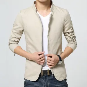 Men's Fashion Turn-Down Collar Blazer/Coat Up To 3XL
