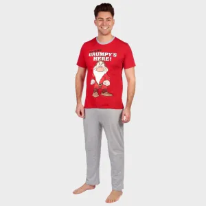 Mens Grumpy Pajama Set