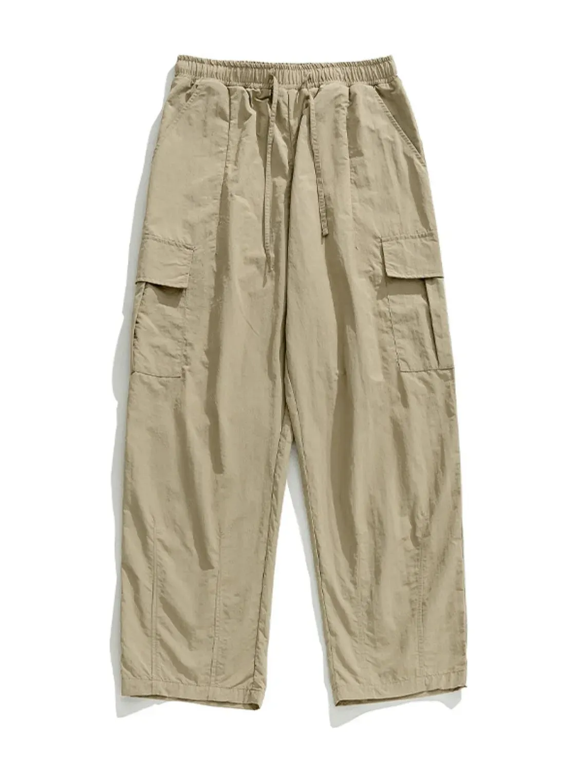 Men's Plus Size Wide Leg Cargo Pants