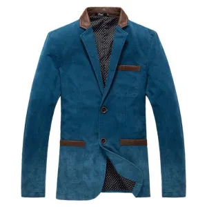 Men's Single Breasted Blazer Up To 3XL