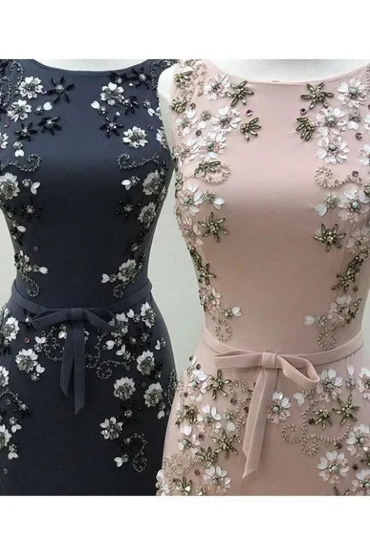 Mermaid Long Evening Beads Gorgeous Prom Dress with Beading