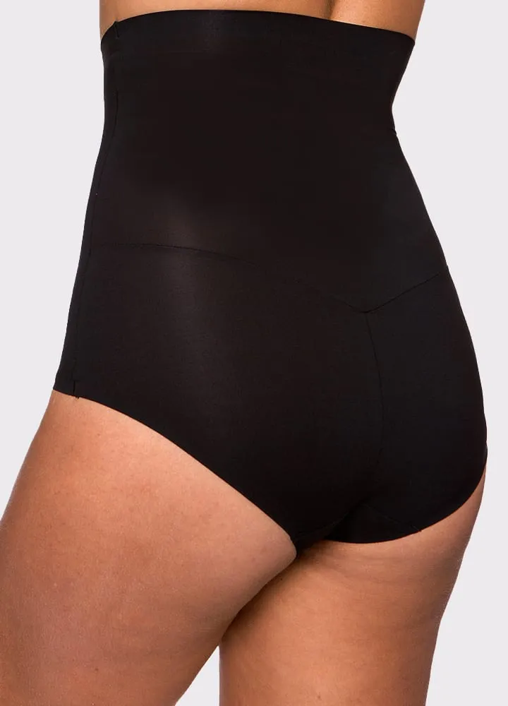 Microfiber Seamless High Waisted Brief