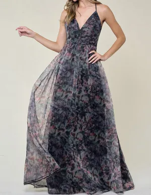 Midnight Floral Maxi