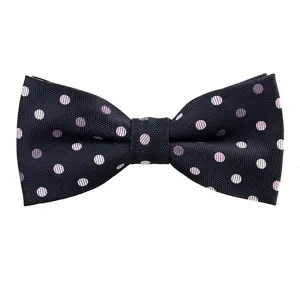 Midnight Purple Polka Dots Bow Tie - [2017 Spring]