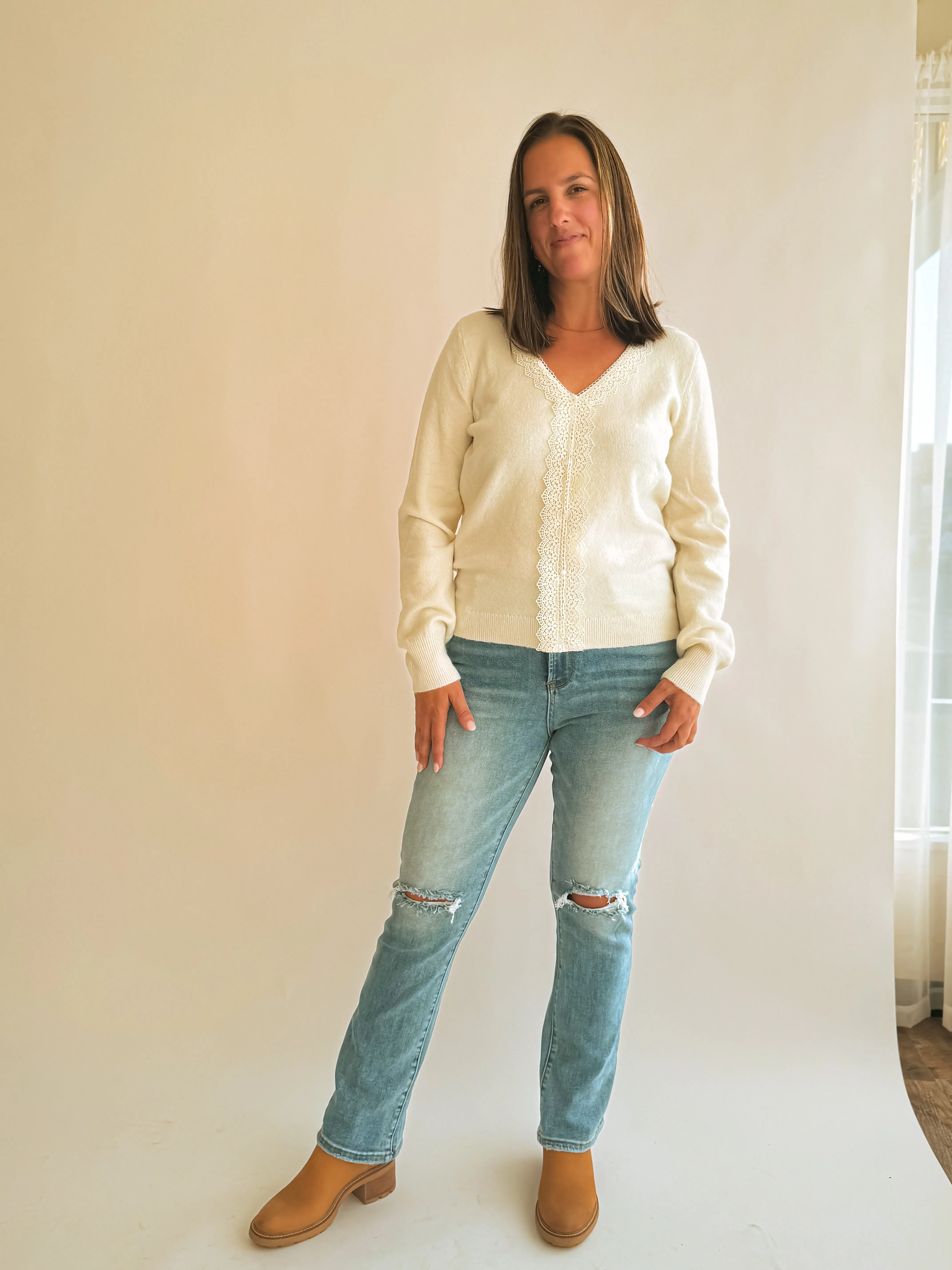 Mila Ankle Straight Leg Jeans