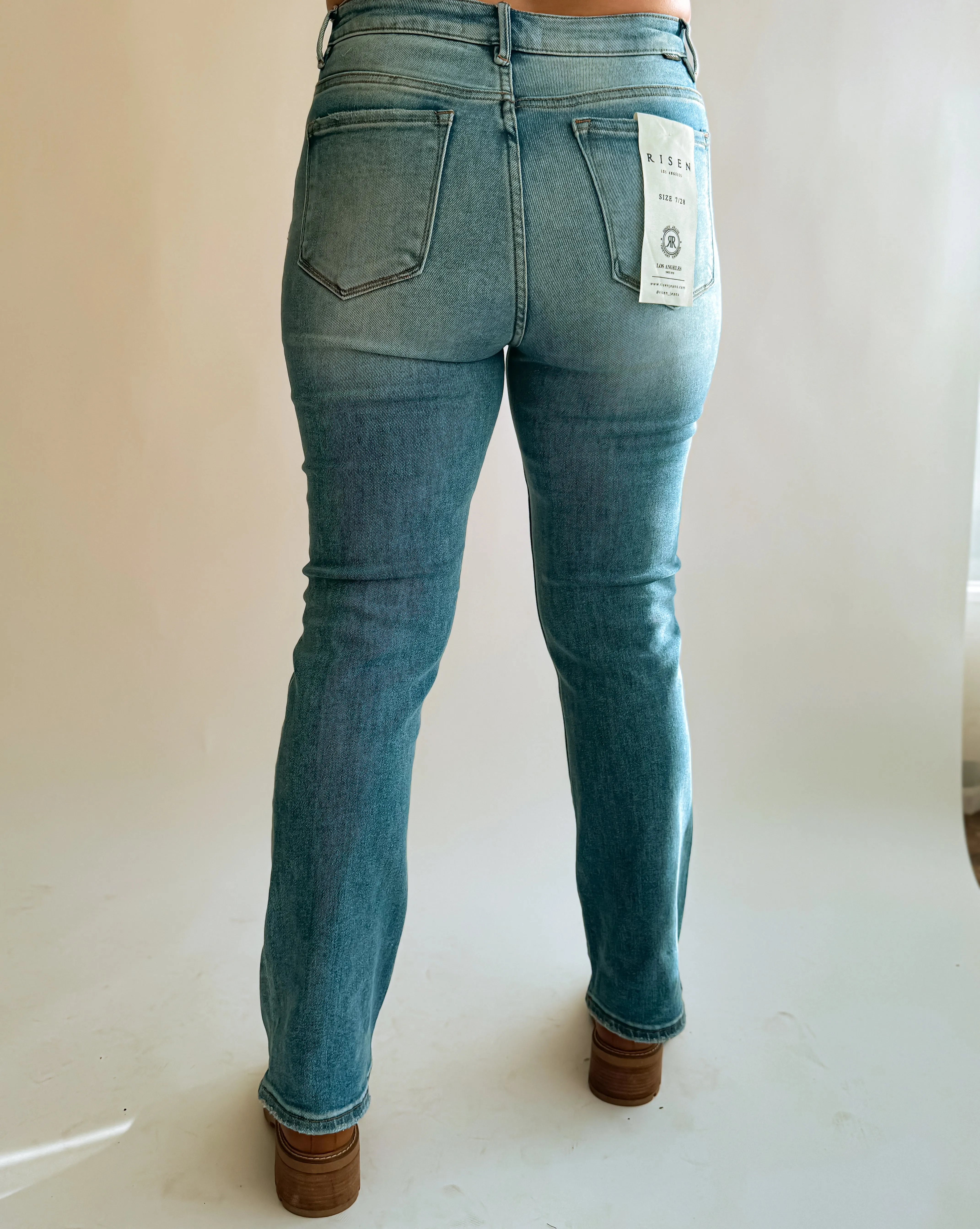 Mila Ankle Straight Leg Jeans