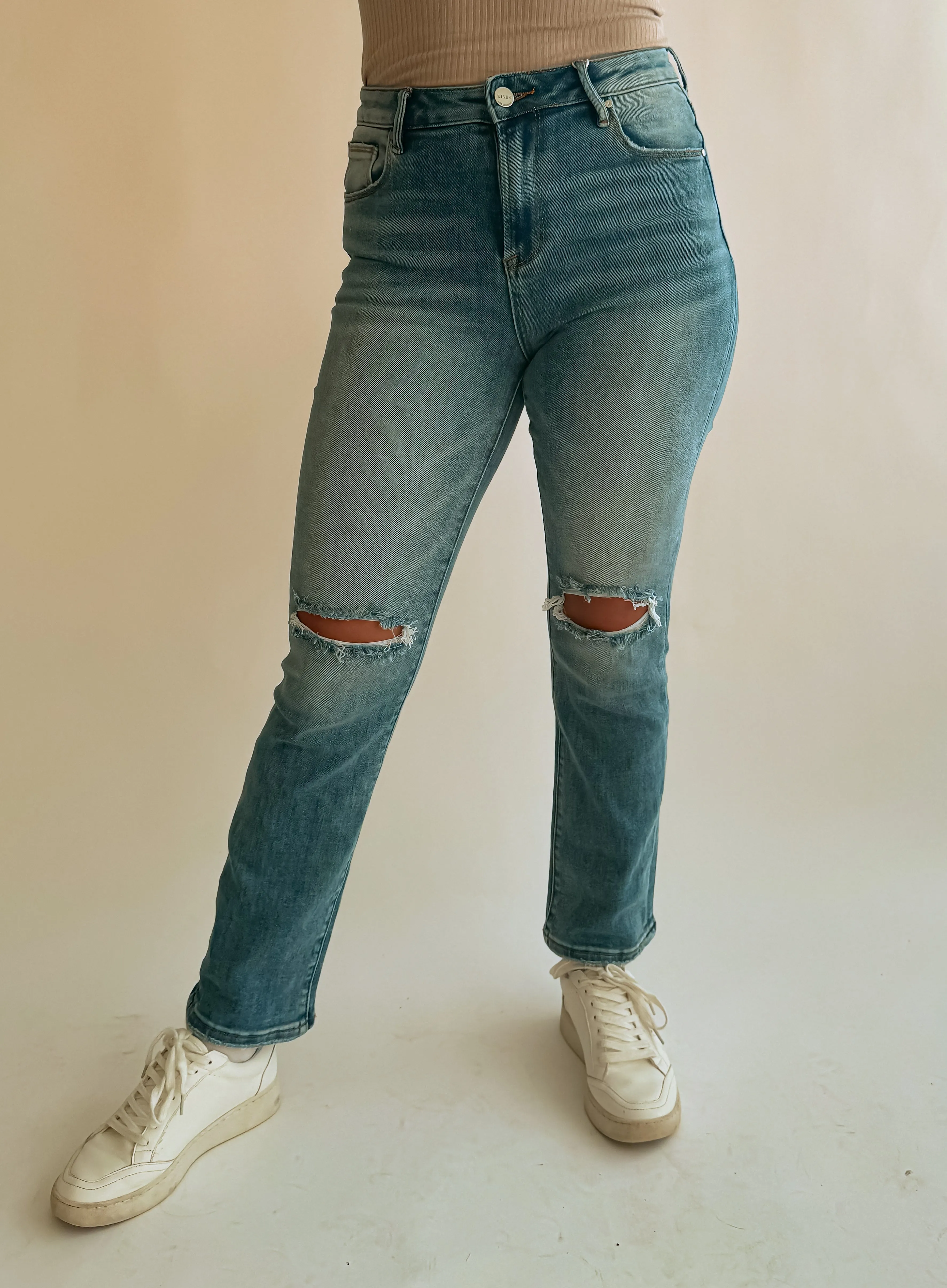 Mila Ankle Straight Leg Jeans