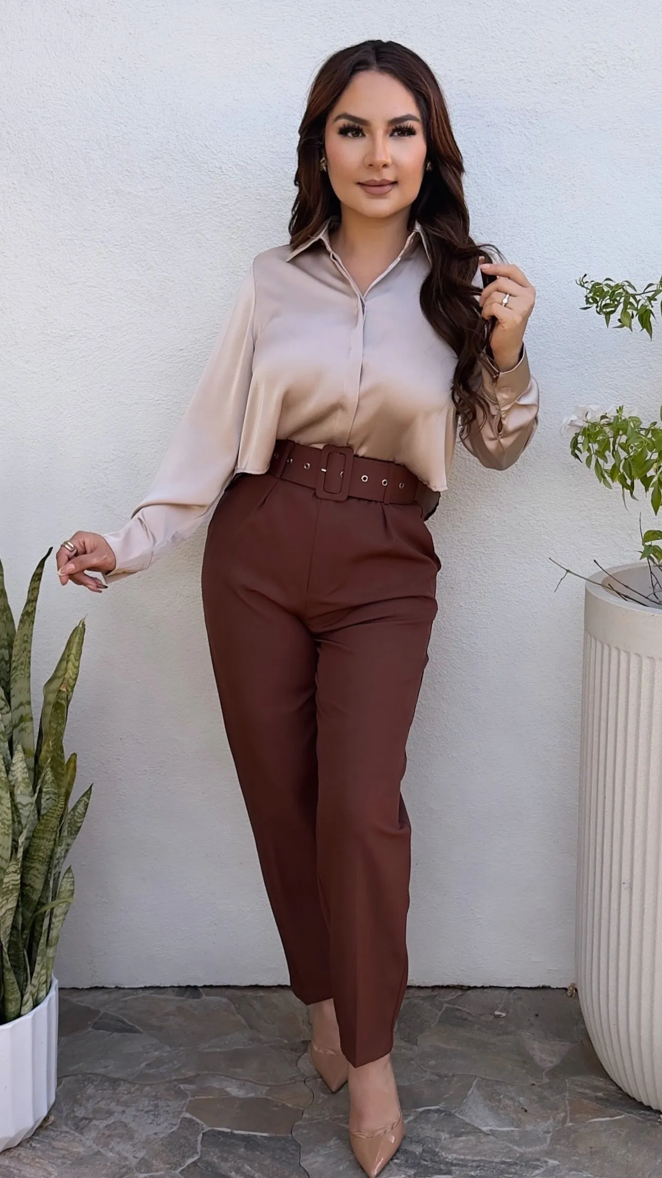 MISHA BROWN PANTS