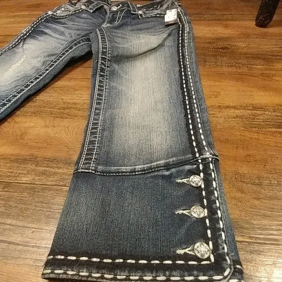 Miss Me | Denim Capris JP5545P