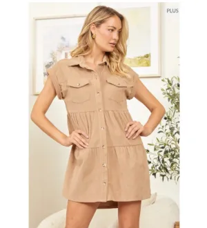 Mocha-licious Dress PLUS