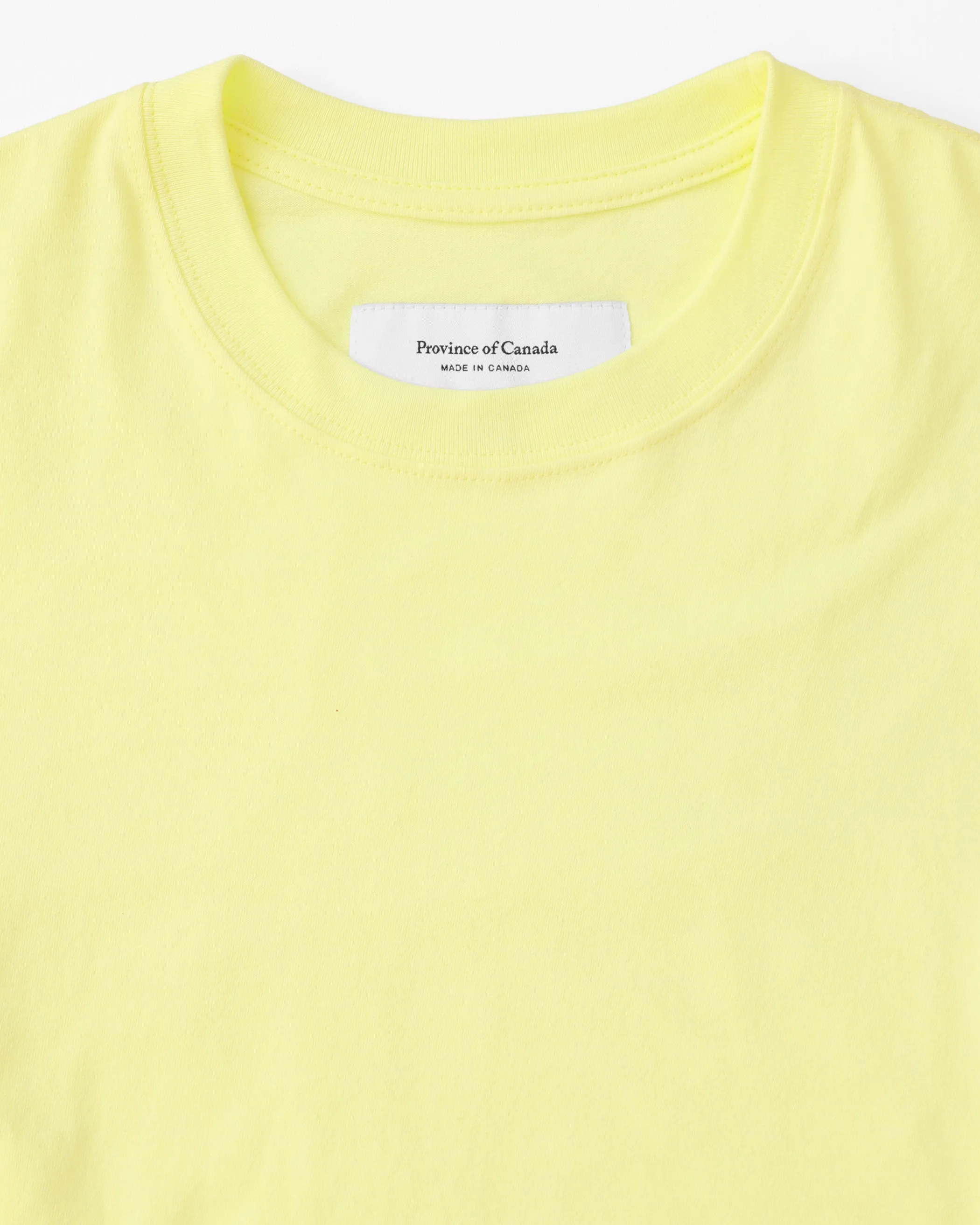 Monday Long Sleeve Crop Top Lemon