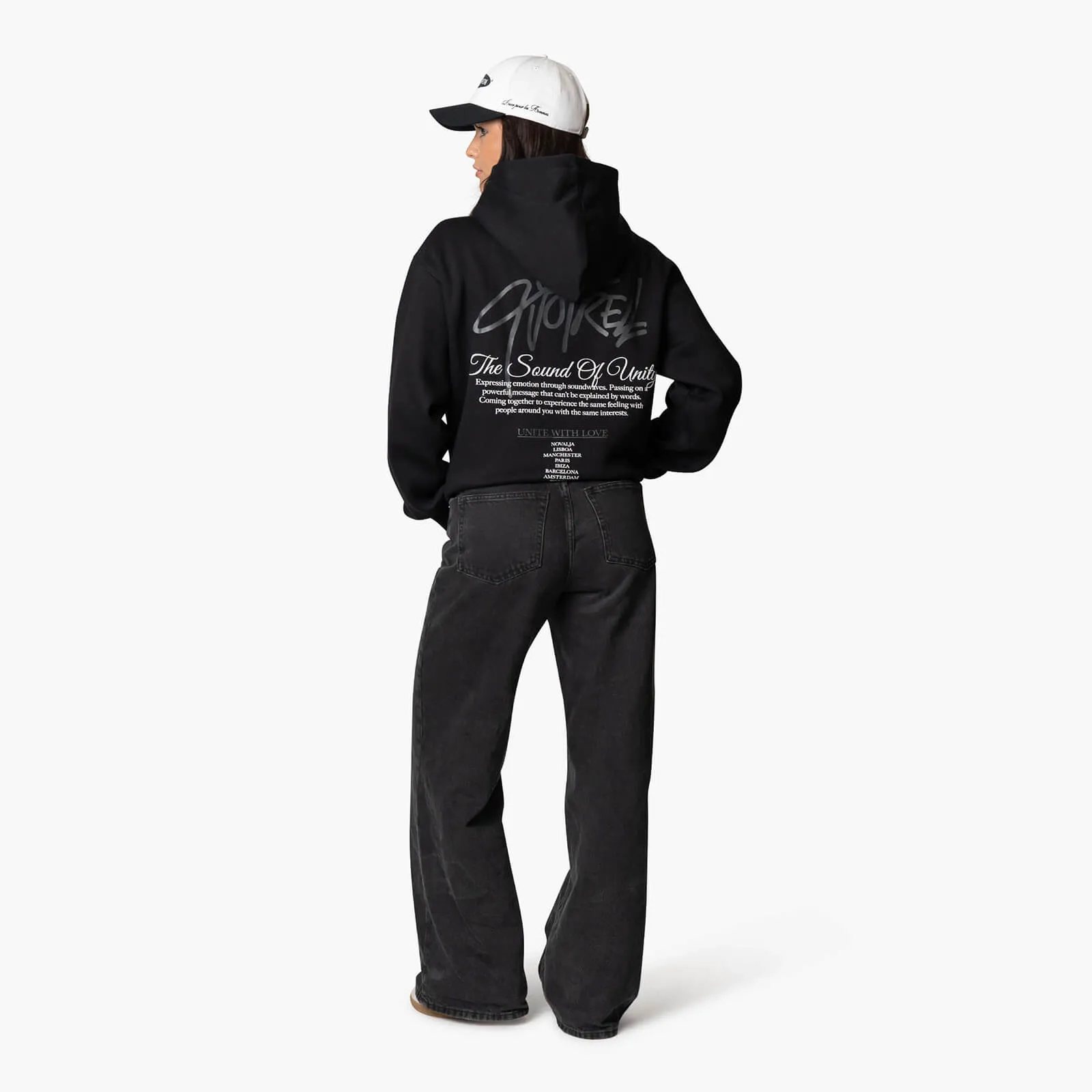 MONTEREY UNITY HOODIE | BLACK/ANTHRACITE