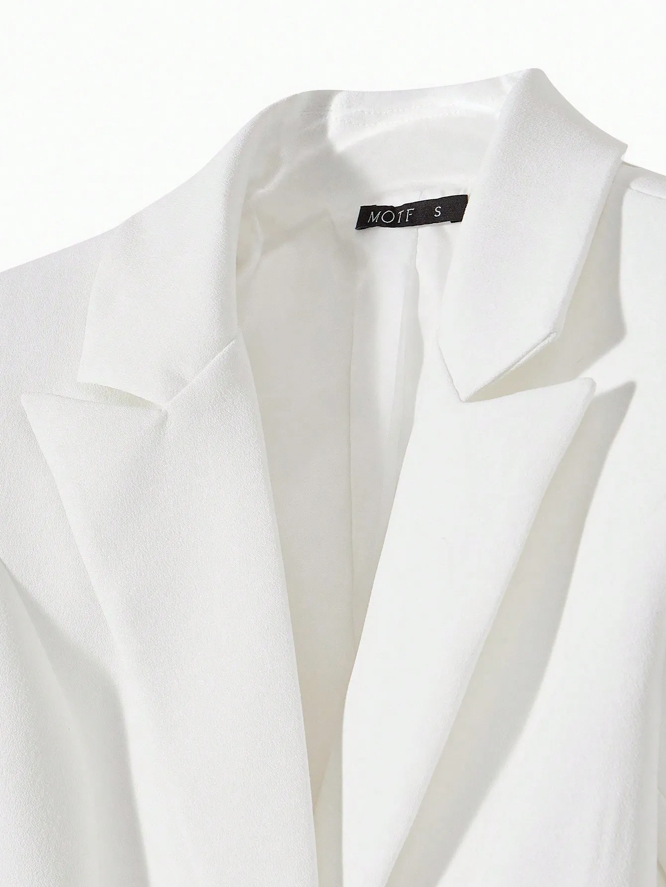 MOTF Premium Blazer con Cinturón - Cherry Vibes
