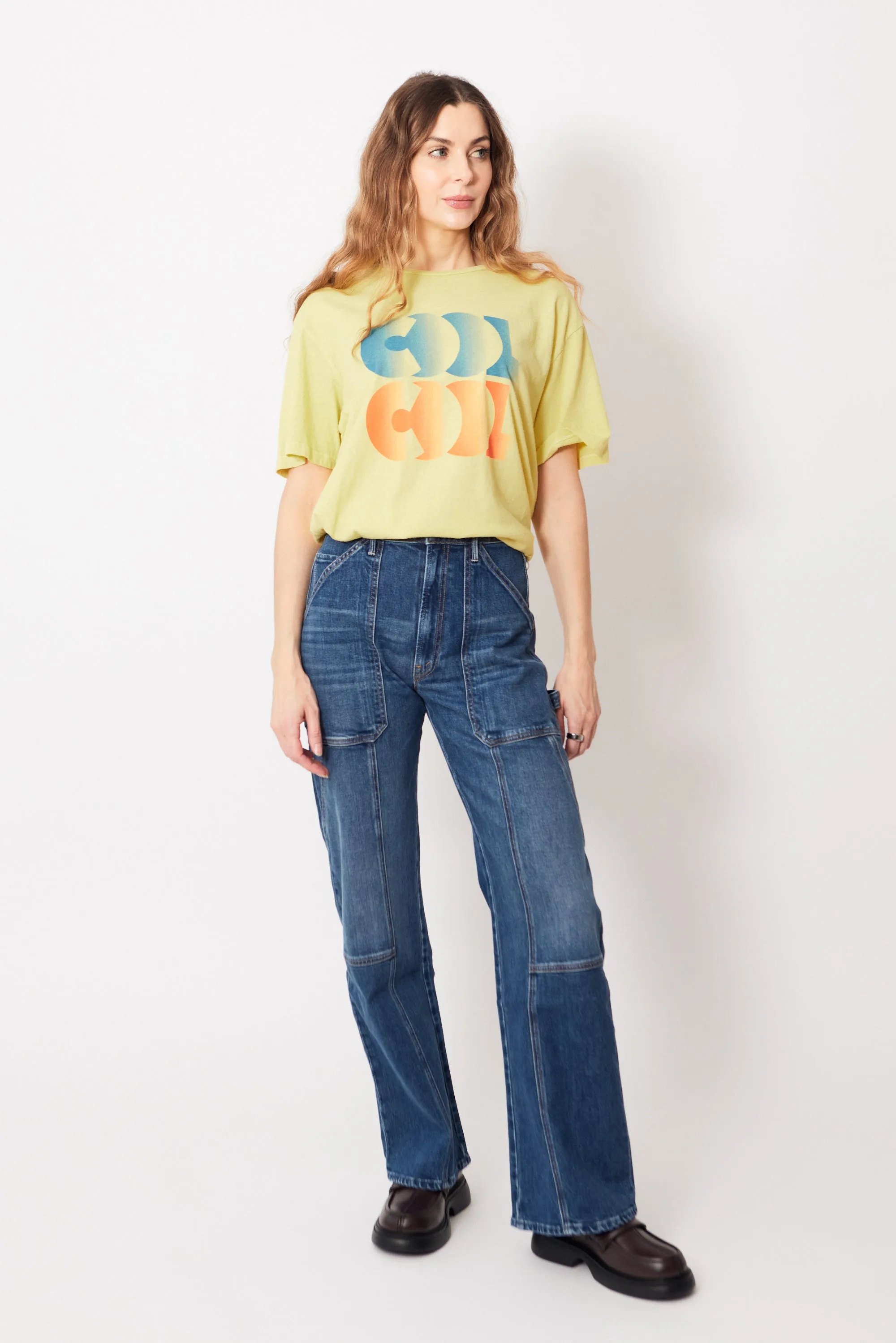 Mother Denim The Lasso Utility Sneak