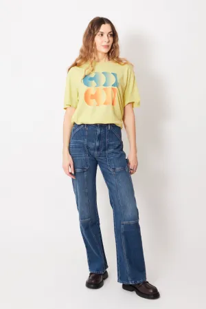 Mother Denim The Lasso Utility Sneak