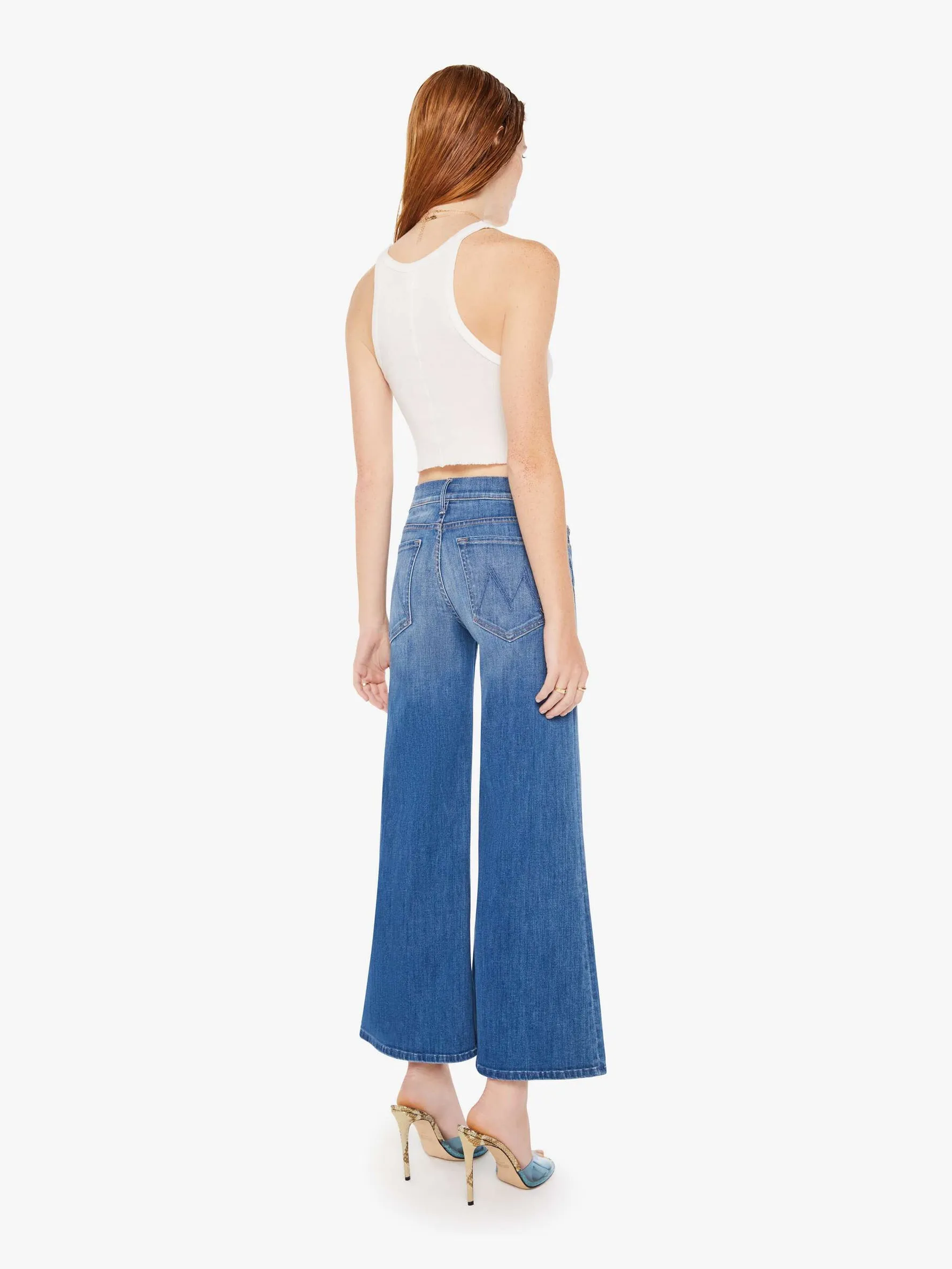 MOTHER Down Low Twister Ankle Jean