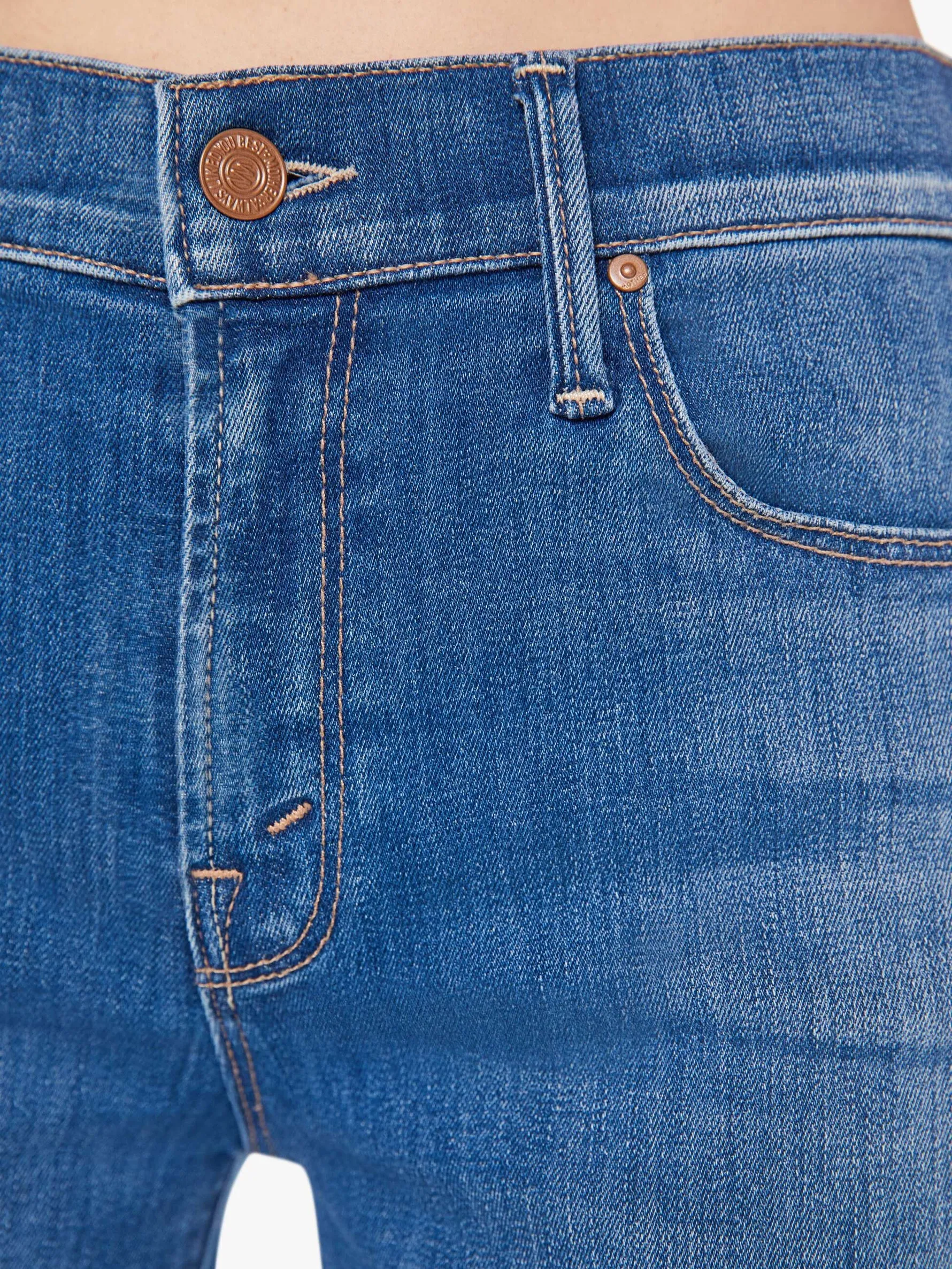 MOTHER Down Low Twister Ankle Jean