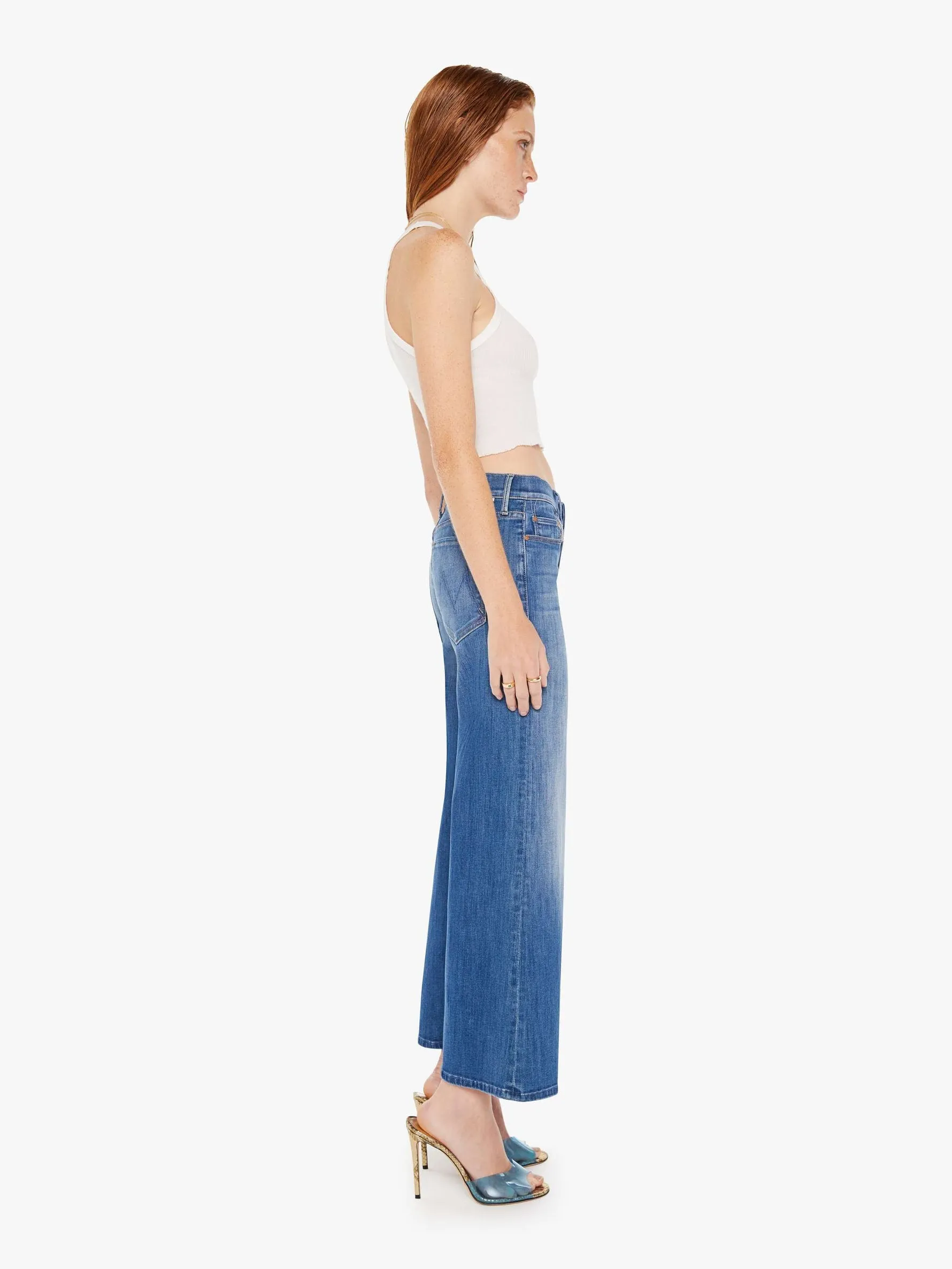 MOTHER Down Low Twister Ankle Jean