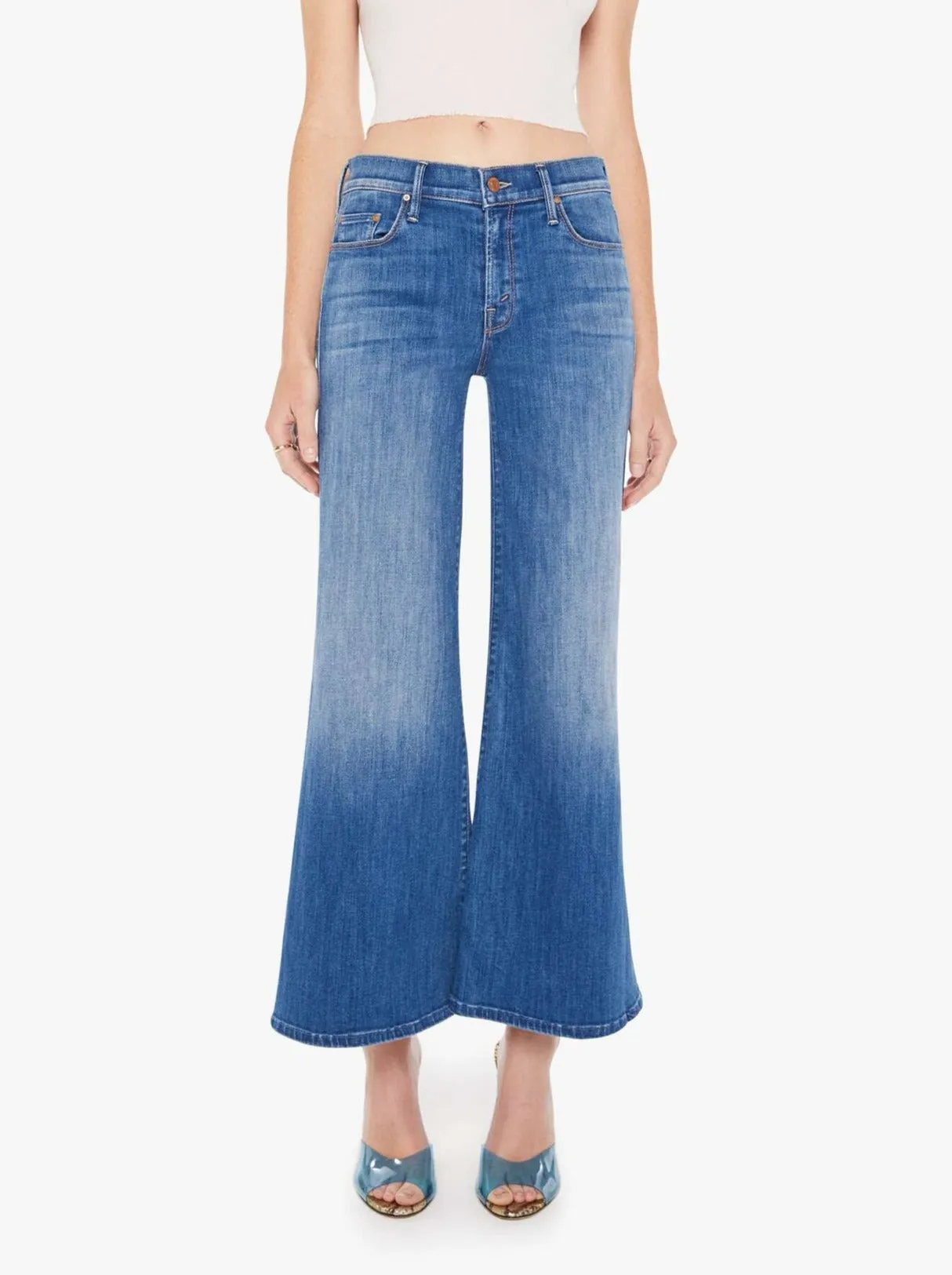 MOTHER Down Low Twister Ankle Jean