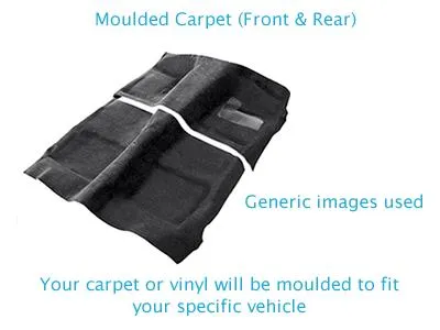 Moulded carpet or vinyl suitable for Toyota, Landcruiser, 100 Series (1998 - 2007), NOT SAHARA