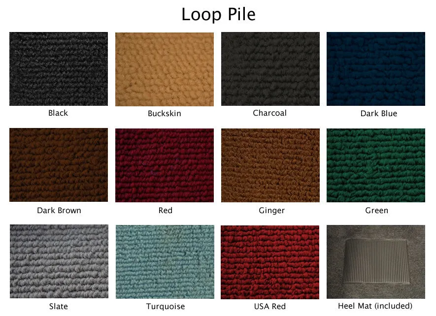 Moulded carpet or vinyl suitable for Toyota, Landcruiser, 100 Series (1998 - 2007), NOT SAHARA