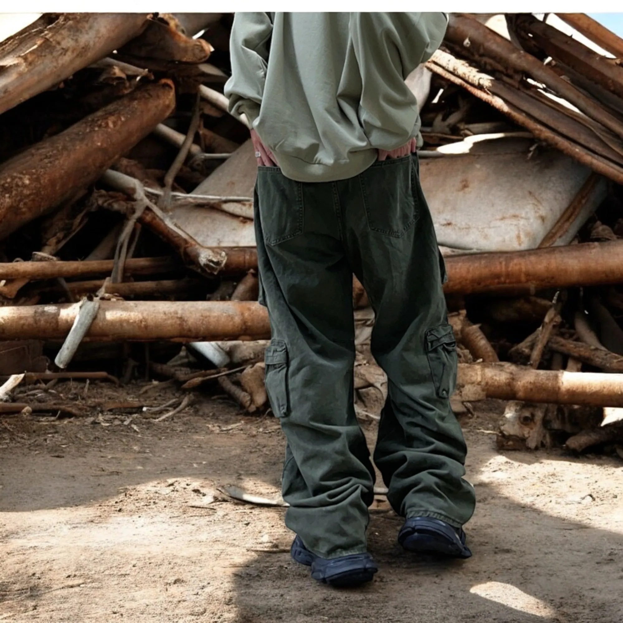 Multi Pocket Cargo Pants