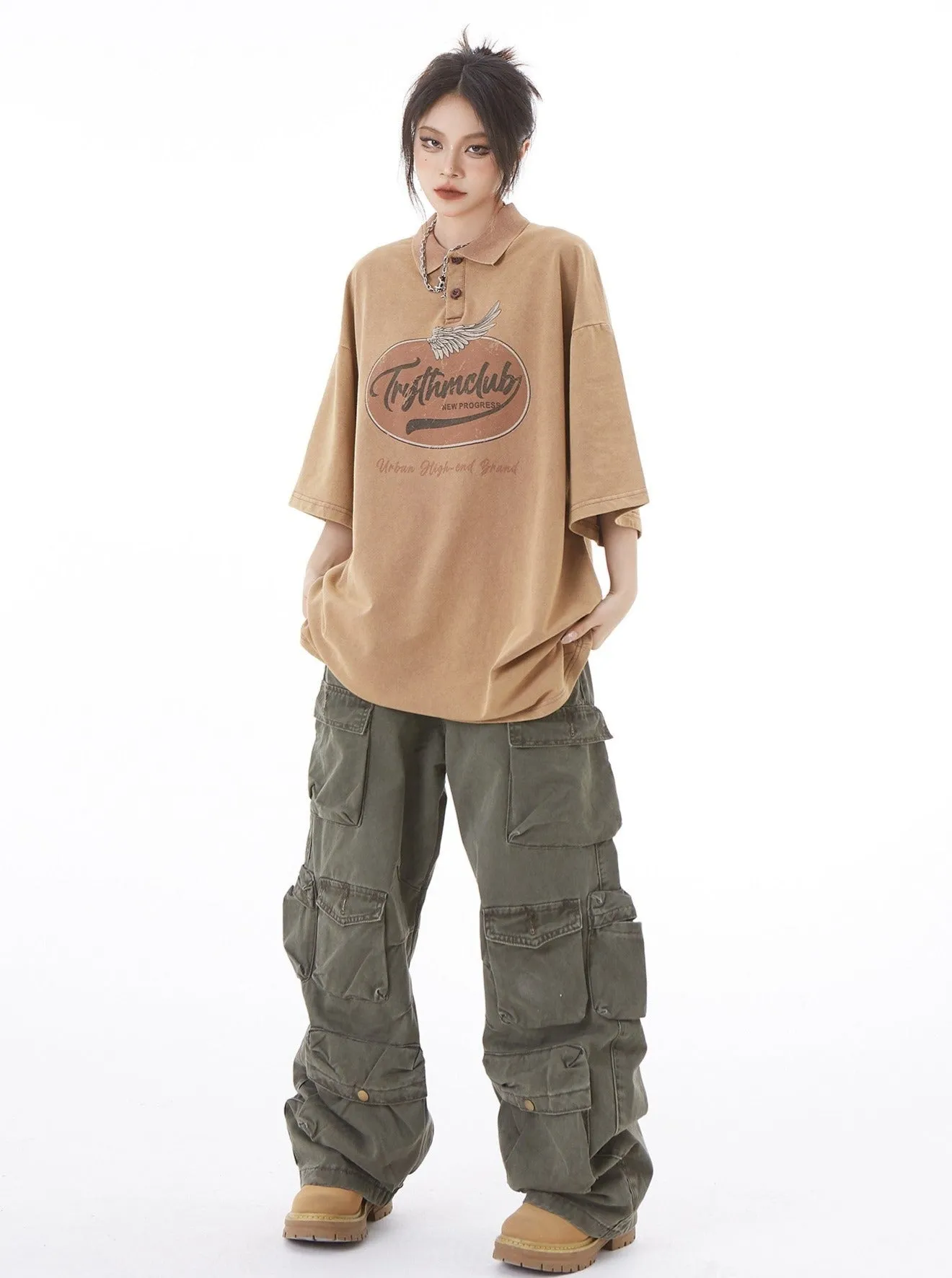 Multi Pocket Cargo Pants