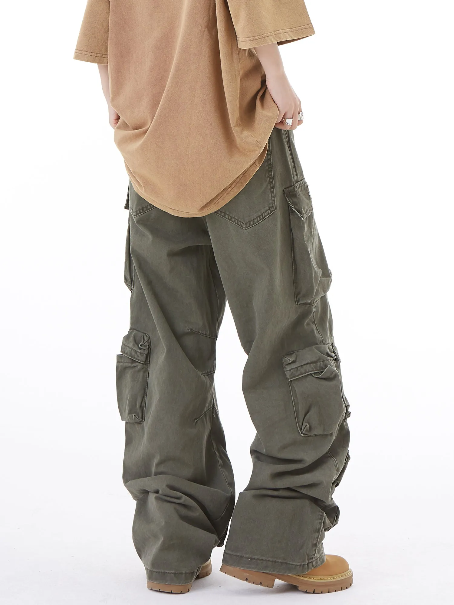 Multi Pocket Cargo Pants