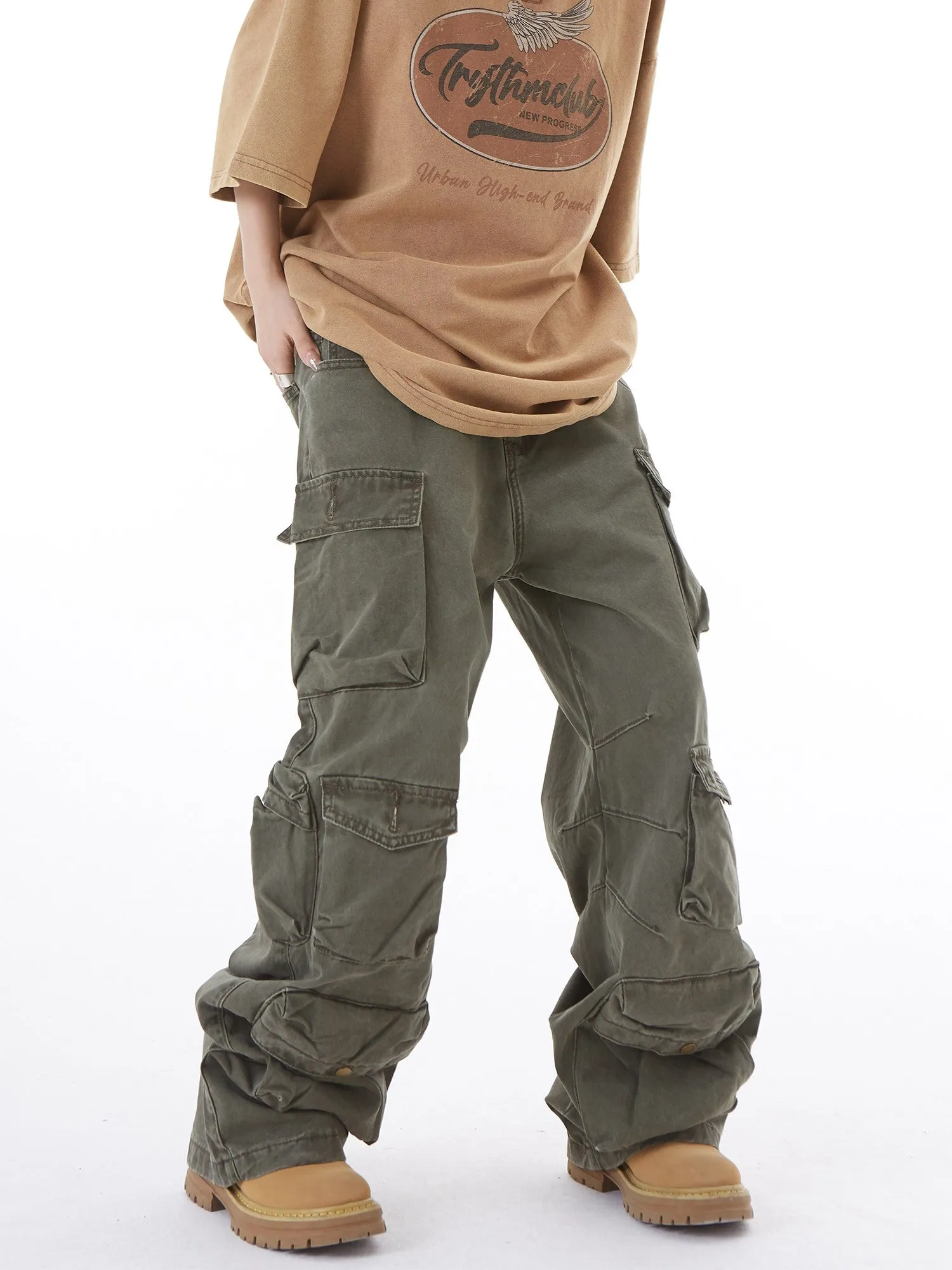 Multi Pocket Cargo Pants