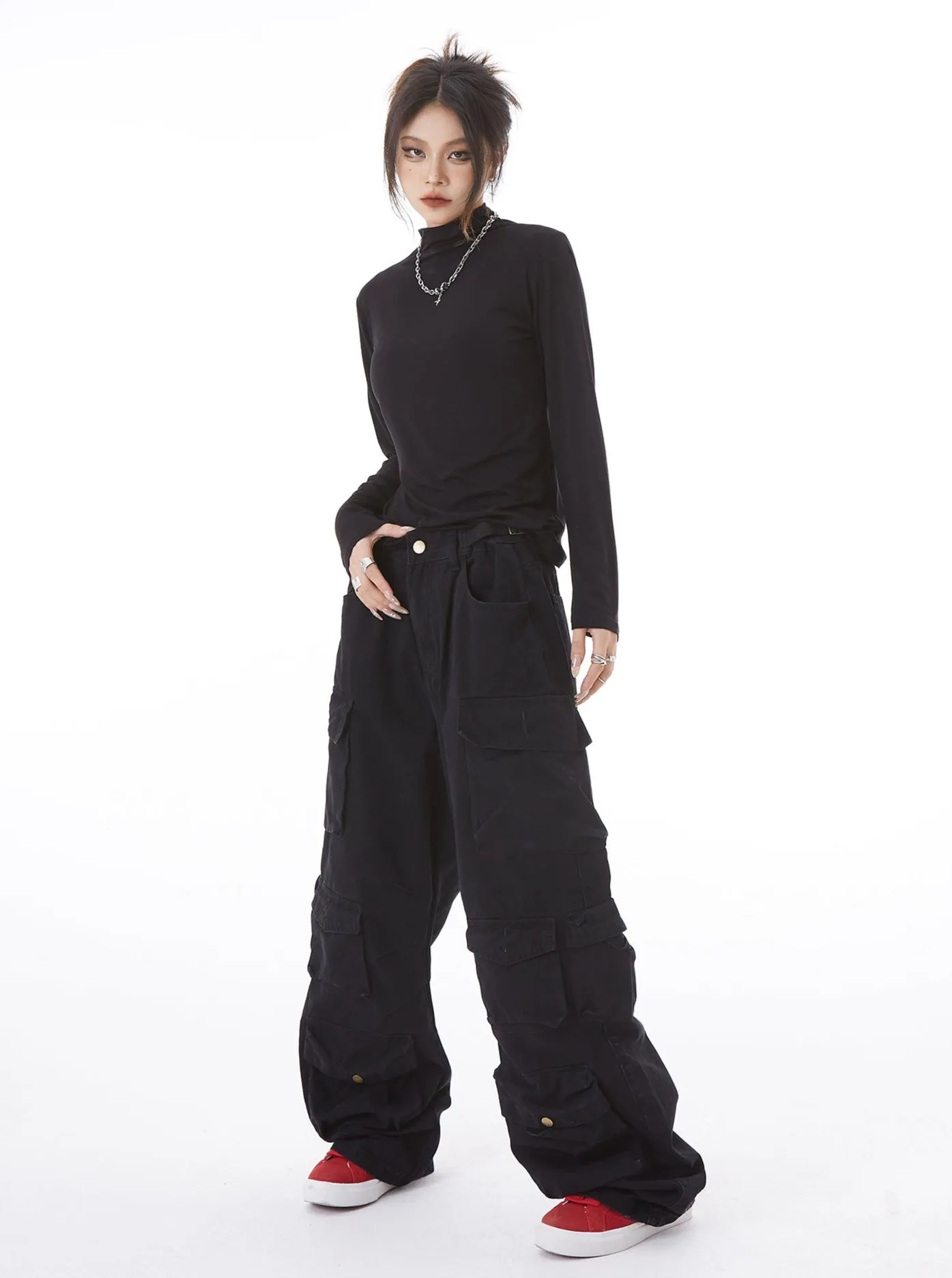 Multi Pocket Cargo Pants
