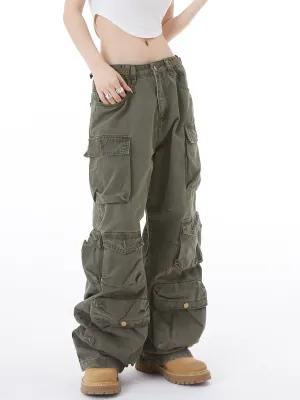 Multi Pocket Cargo Pants