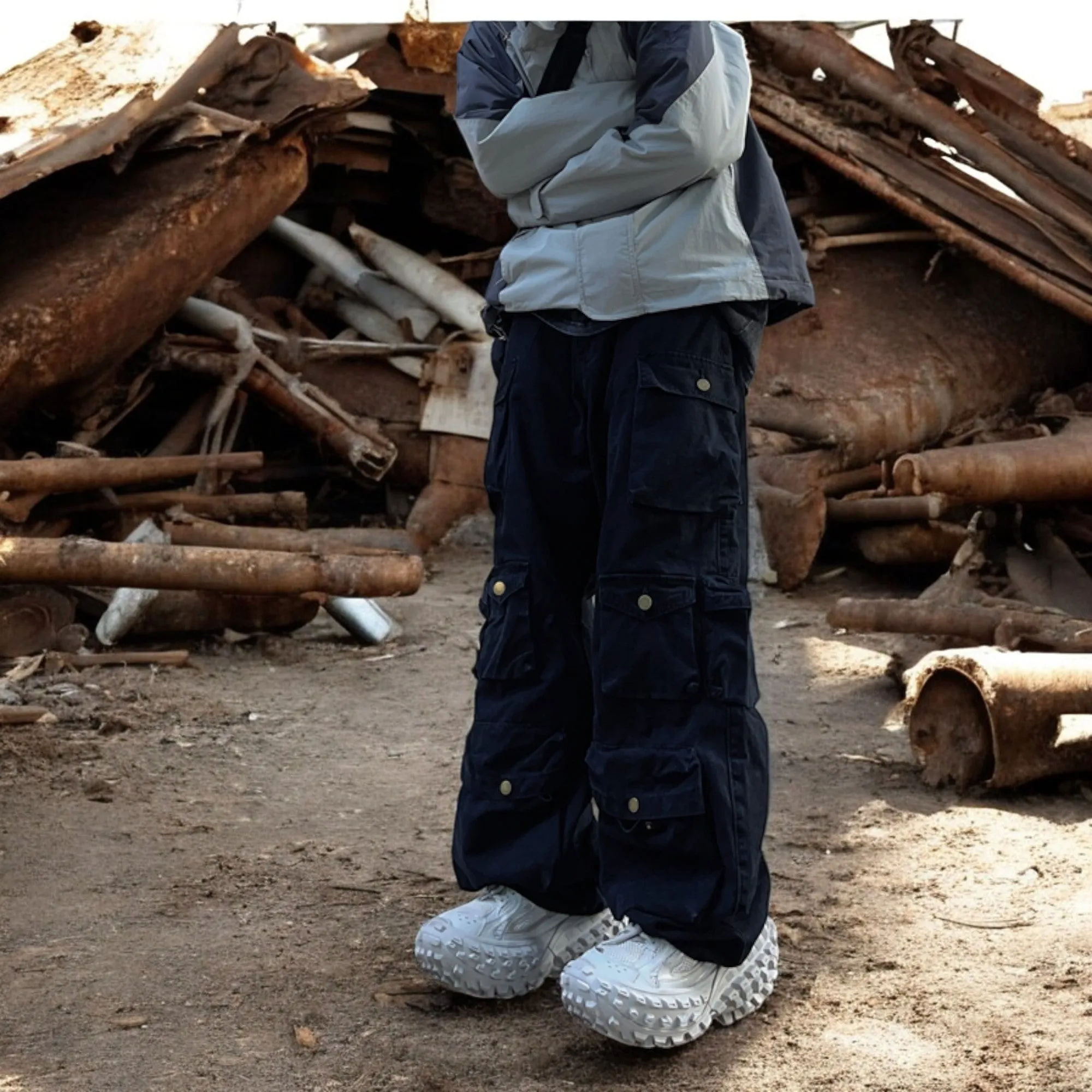 Multi Pocket Cargo Pants