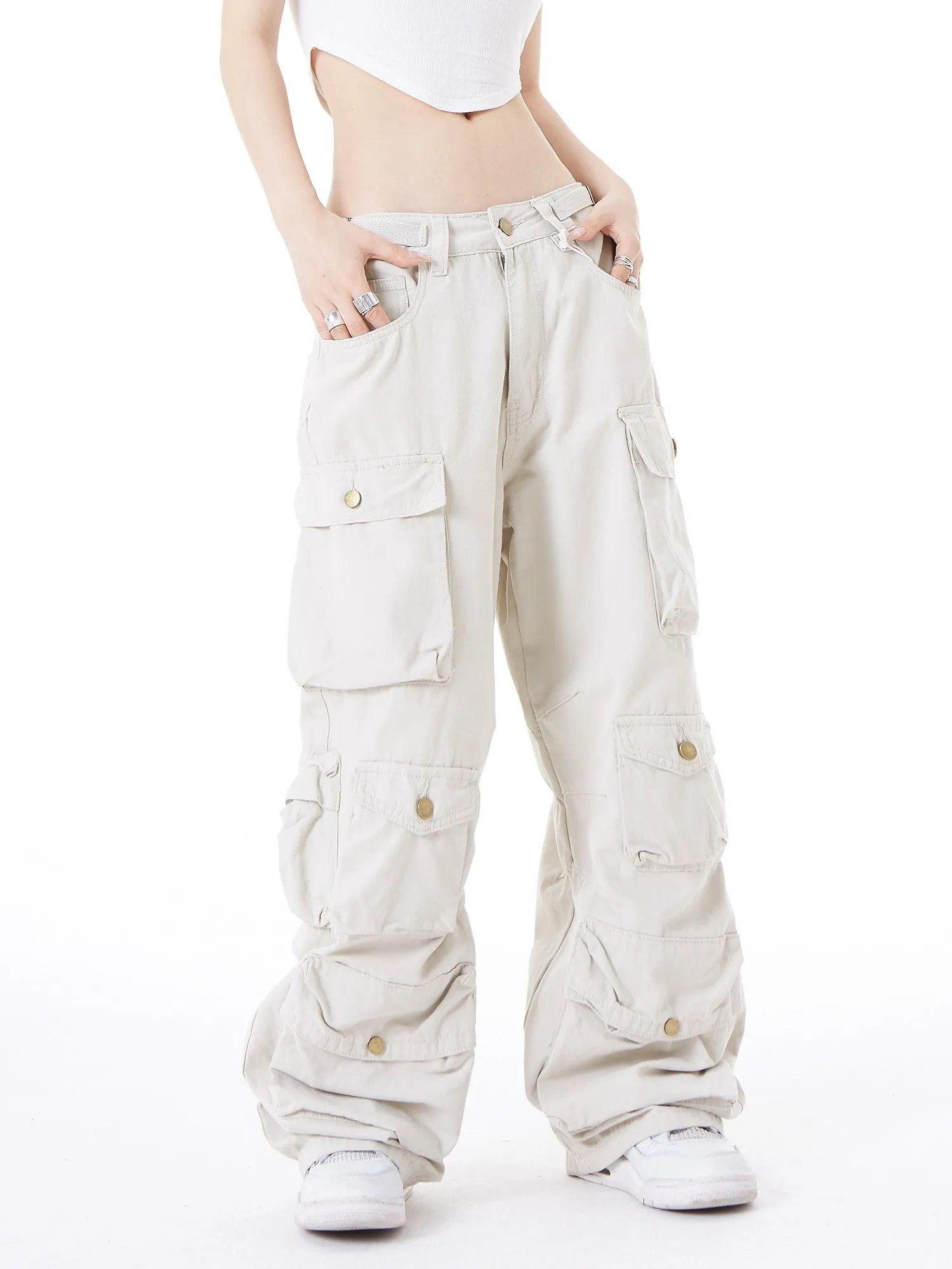 Multi Pocket Cargo Pants