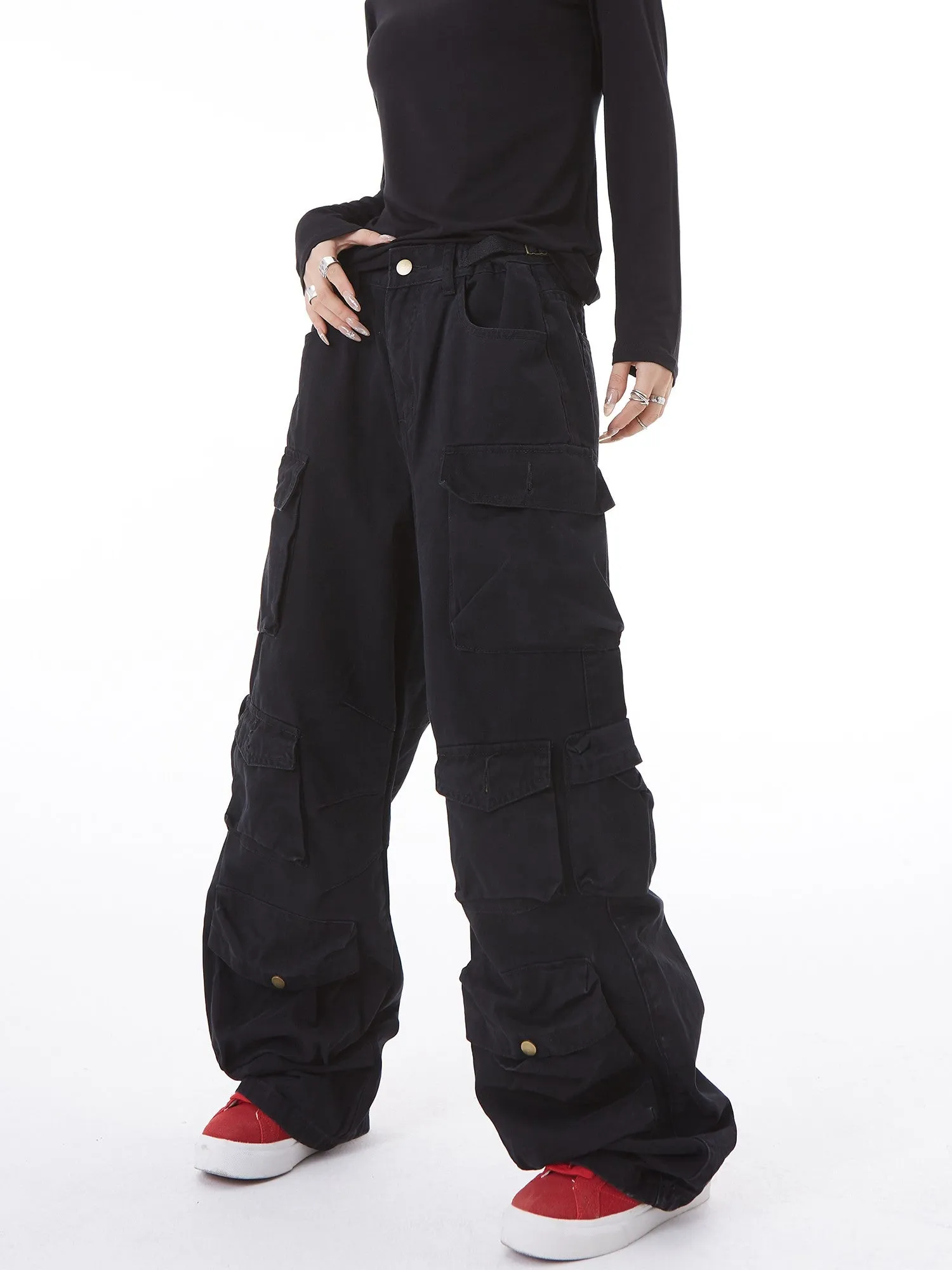 Multi Pocket Cargo Pants