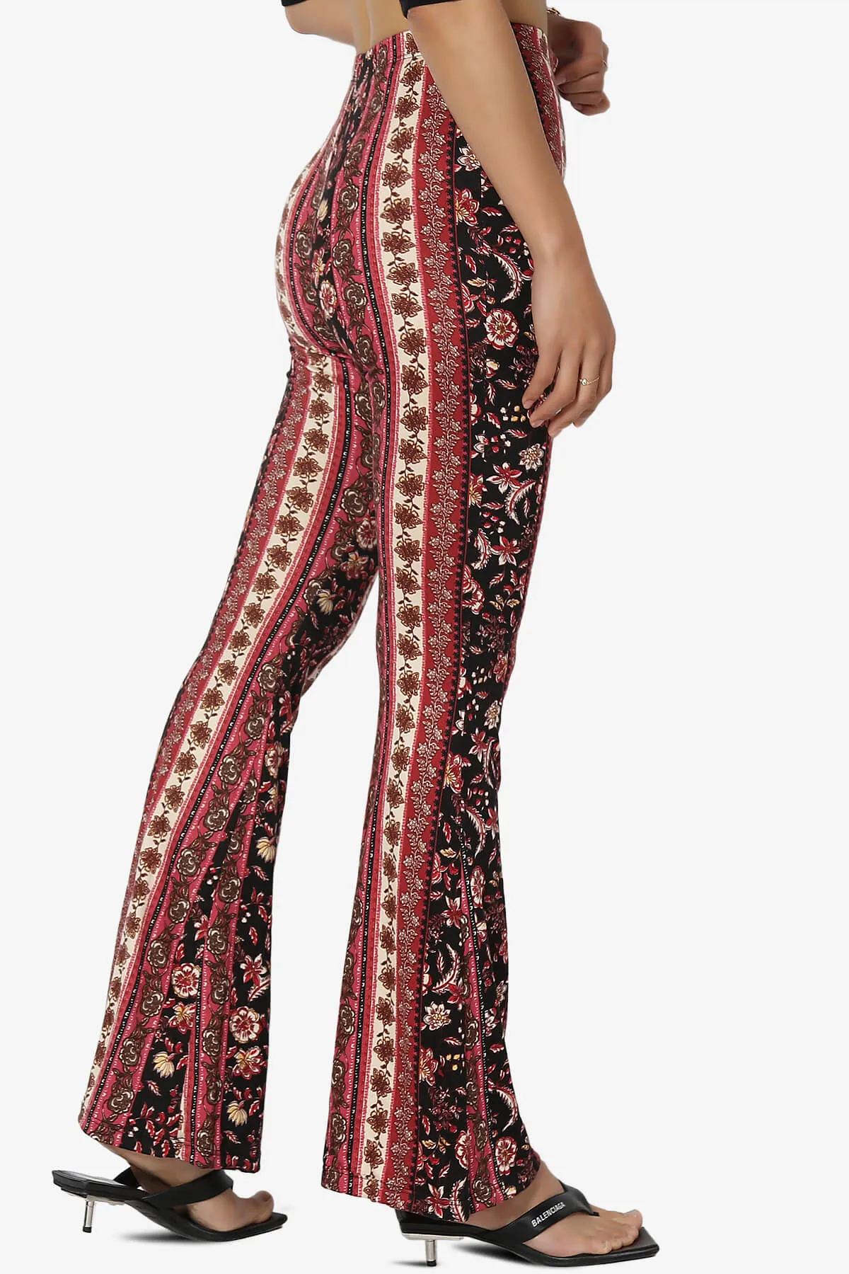 Mumu Tribal Jersey Flare Pants