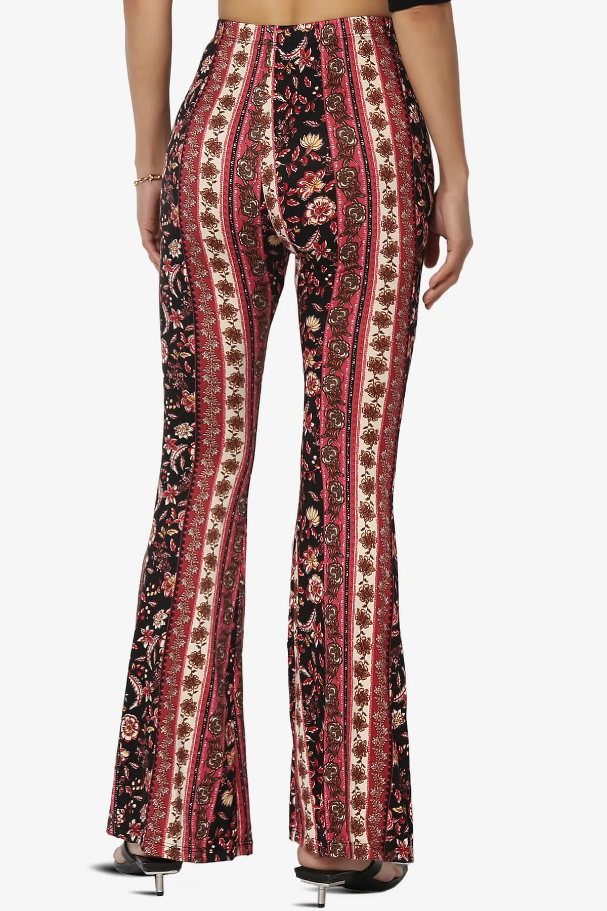 Mumu Tribal Jersey Flare Pants