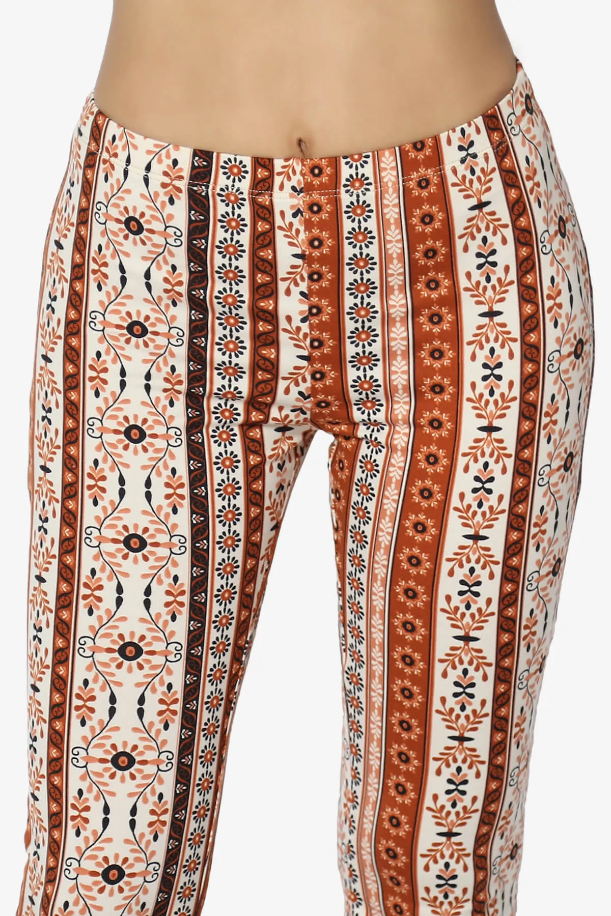 Mumu Tribal Jersey Flare Pants