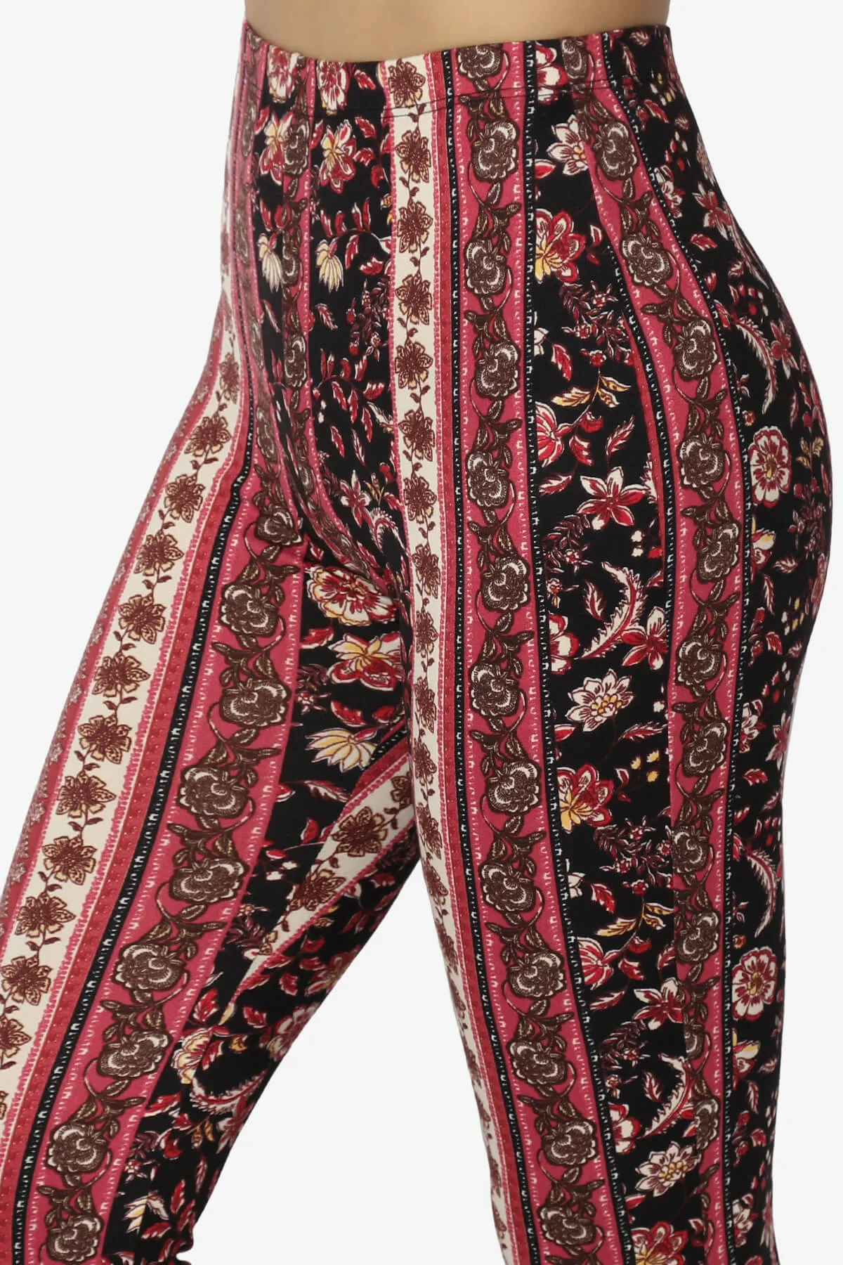Mumu Tribal Jersey Flare Pants