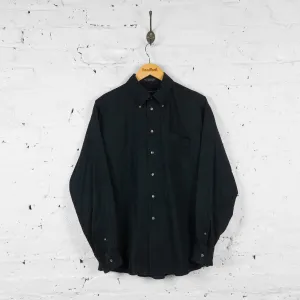 Nautica Corduroy Shirt - Black - L