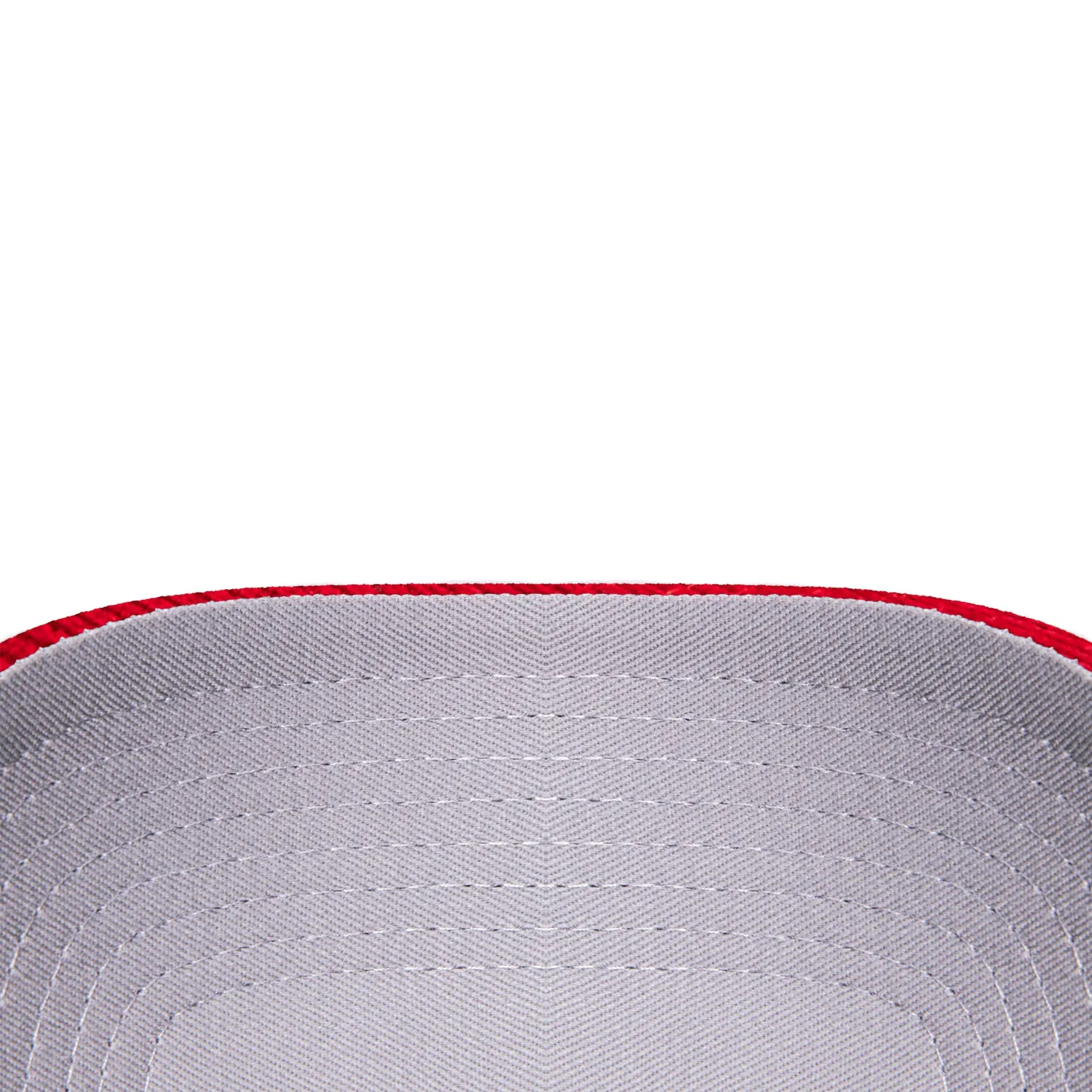New Era 9Forty A-Frame Corduroy Rope New Jersey Devils Logo Patch Snapback Trucker Hat - Red, Stone