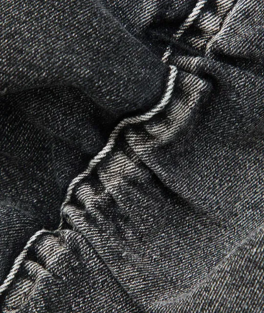 NEW MIcas V-waist Buckle Flap Pocket Denim Cargo Skirt, Dark Grey, Sz 2XL, Retails $78