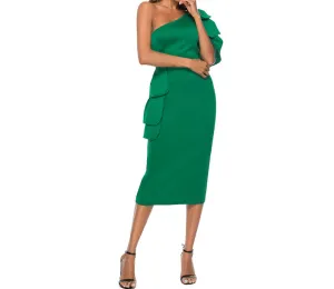 New Ruffled Off-the-shoulder Sexy Evening Dress