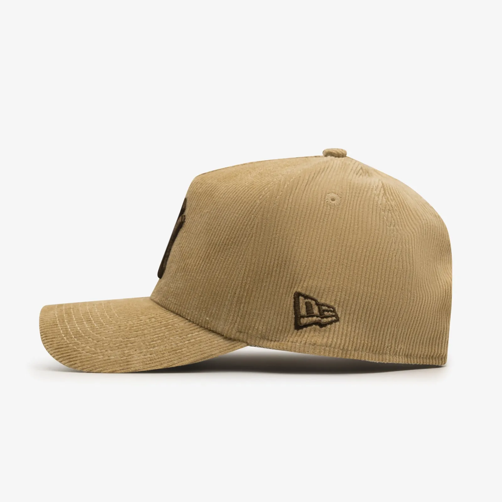 New York 9Forty Camel Cord A-Frame Snapback - Beige