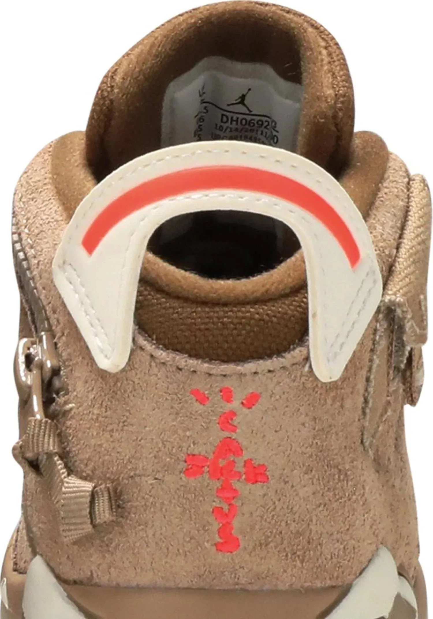 Nike Jordan 6 Retro Travis Scott British Khaki Kids (TD) DH0692-200