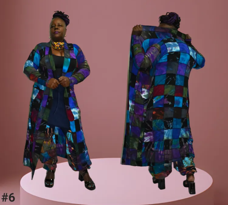 Noelle Patchwork Duster